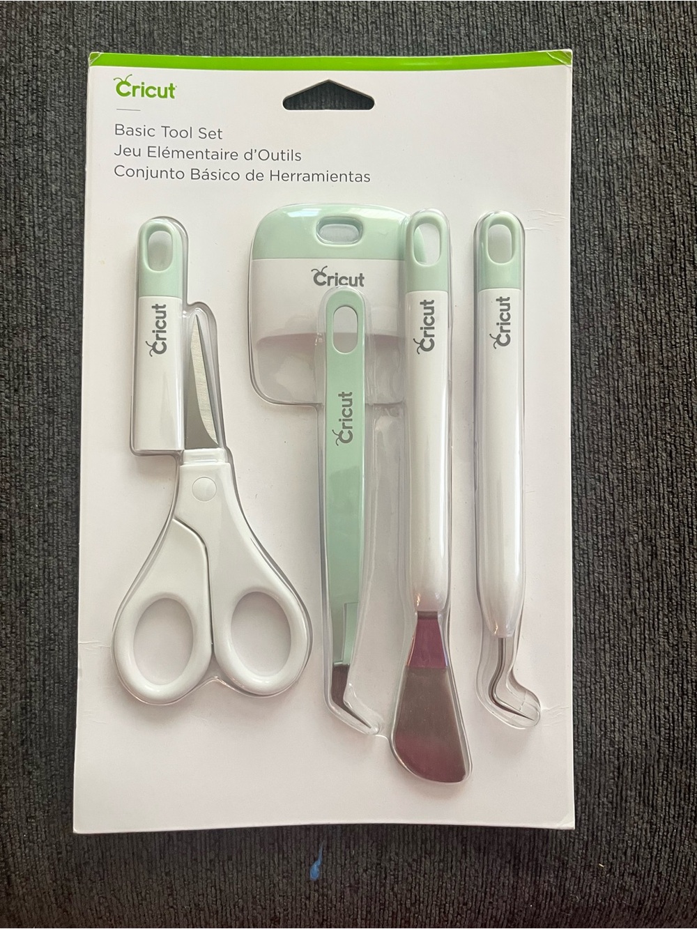 Cricut Crafting Tool Set - White & Mint